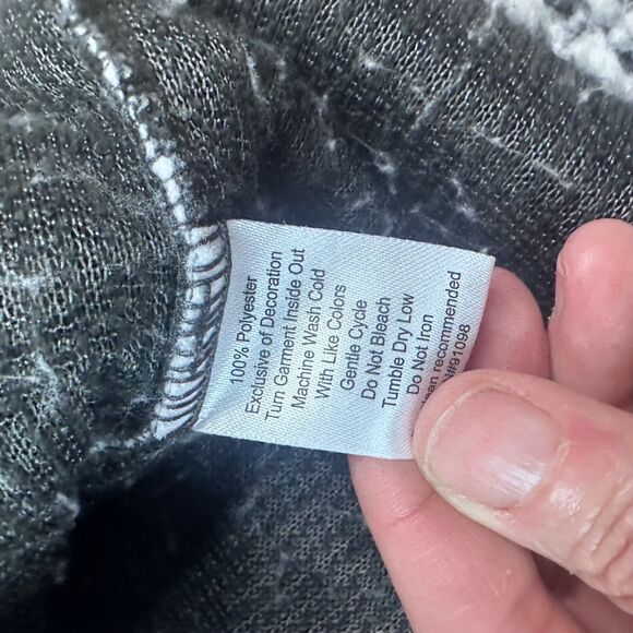 Boxercraft Sherpa Vest Gray Clemson Paw Logo Fleece Zip Up Women’s Medium - Picture 6 of 6